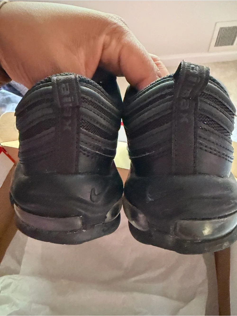 Nike women’s Air Max 97 in Black